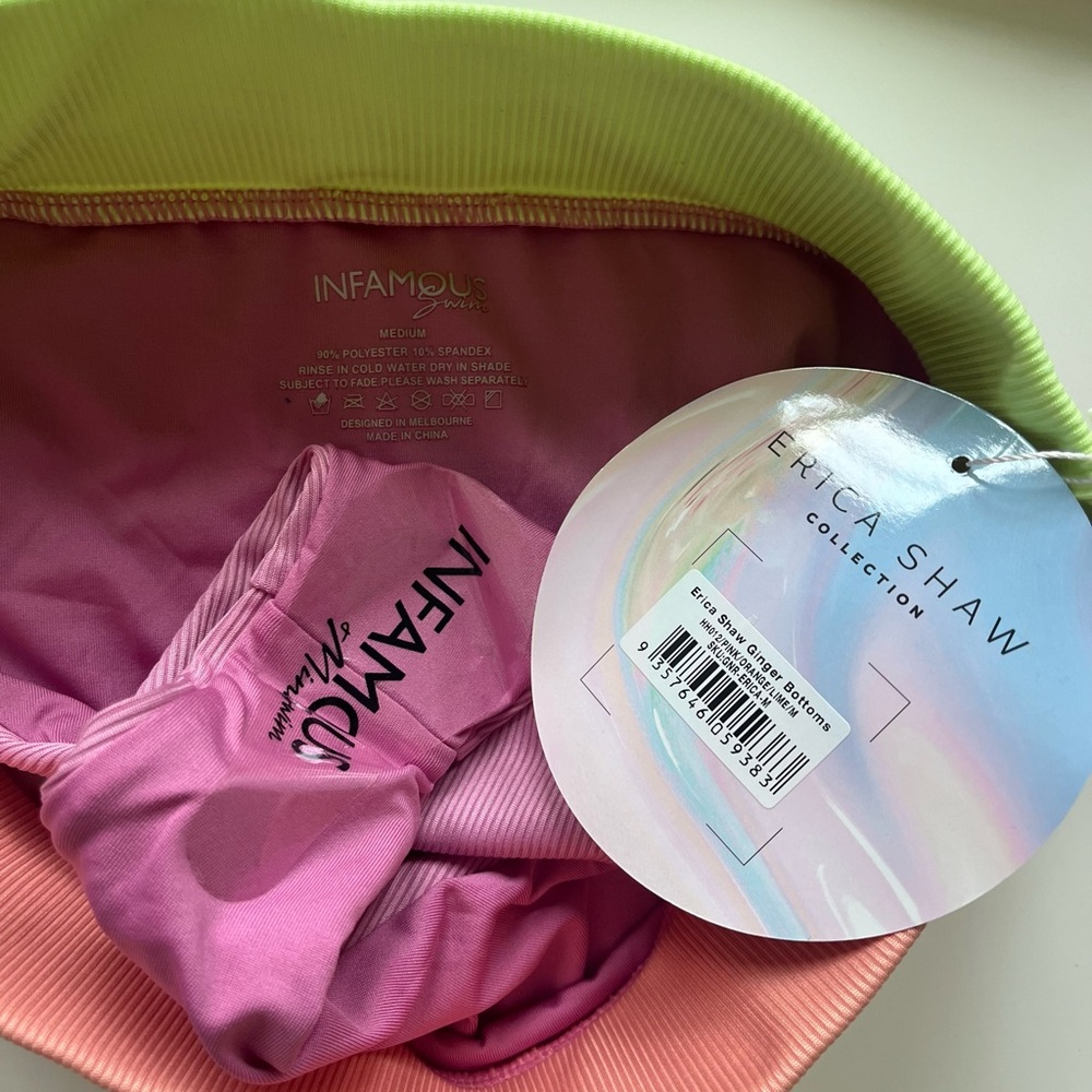 NWT 🩷mommy & son🩷
Infamous Swim x Erica Shaw bikini & matching toddler trunk - Picture 10 of 11